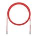 Panduit Cat.6 UTP Patch Network Cable - 10 ft Category 6 Network Cable for Network Device - First End: 1 x RJ-45 Network - Male - Second End: 1 x RJ-45 Network - Male - Patch Cable - Red
