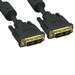 Kentek 6 feet FT DVI digital 18+1 pin single link DVI-D male to male 28 AWG gold plated with EMI Ferrite Filters cable cord black Monitor HDTV PC MAC TV LCD