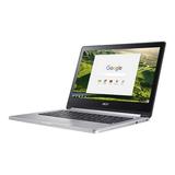 Restored Acer R 13 13.3 Chromebook MT8173 2.1GHz FHD Touchscreen 4GB RAM 64GB eMMC Sparkly Silver Chrome OS CB5-312T-K95W (Refurbished)