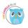 OWLcappela Blue - The My Audio Pet Blue Owl