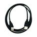 Kentek 6 Feet FT USB Cable Cord For HP DESKJET D1420 D1430 D1445 D1455 D1460 D1468 D1520 D1530 Printer Black