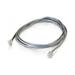 C2G 09598 RJ12 6P6C Straight Modular Cable Silver (7 Feet 2.13 Meters)