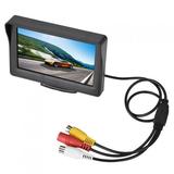 DOACT 4.3 Color LCD Car Display Rear View External Monitor For Car Backup Camera 4.3 Inch Display With External DVD Or Car TV Reverse Display Automatically Rotatable Design