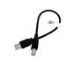 Kentek 1 Feet FT USB Cable Cord For AKAI Professional Drum Pad MIDI Controller MPD16 MPD18 MPD24 Black