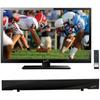 Supersonic 19 Class - HD LED TV - 720p 60Hz (SC-1911) and SC-612 HDTV Flat Digital Antenna