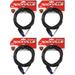 4 Rockville RCTS1610 10 16 AWG 1/4 TS to Speakon Pro Speaker Cable 100% Copper