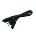 Kentek 6 Feet FT US 2-Prong Port AC Power Cord Cable for PS2 PS3 Slim/Laptop HP Dell ACER Charger