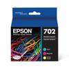 EPSON T702 DURABrite Ultra Genuine Ink Standard Capacity Color Combo Pack