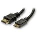 6ft (1.8M) Mini HDMI to HDMI Cable with Ethernet (6 Feet/ 1.8 Meters) High Speed Supports 4K 30Hz 3D 1080p and Audio Return (ARC) ED754433