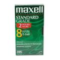 maxell 120 min standard vhs video cass