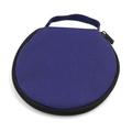 Unique Bargains Purple Nylon Zipper Closure 10 Sheets 20 Pieces Capacity CD DVD Case Bag Holder