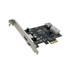 Syba PCI-Express 2.0 x1 2+1 Port USB 3.1 Gen 1 Card VLI Chipset with Low Profile Bracket