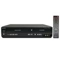 Pre-Owned Magnavox ZV457MG9 Dual Deck DVD VCR Combo Recorder - w/ Original Remote Manual and A/V Cables (Good)