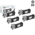 LD Products Compatible Xerox 106R01597 Set of 5 High Yie Black Toner Cartridges for Xerox Phaser 6500 & WorkCentre 6505