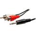 Importer520 6FT 3.5mm Mini Plug to RCA Hook Computer To Stereo 6 FT
