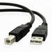 10ft USB Cable for HP Color LaserJet Pro 200 M251NW Printer - White / Beige