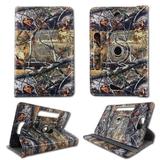 Camo cone folio tablet Case for Digiland 7 inch android tablet cases 7 inch Slim fit standing protective rotating universal PU leather standing cover