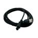 Kentek 15 Feet FT 3 Prong DC AC Power Cord Cable only for Toshiba Dell HP ACER IBM Laptop Notebook