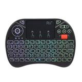 Rii X8 Plus 2.4GHz Backlit Wireless Keyboard Touchpad Voice Input Handheld Remote Control for Android Smart TV PC