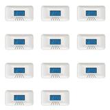 First Alert CO710 Carbon Monoxide Detector with 10-Year Battery and Digital Temperature Display. 10 Pack.