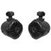 Pair Rockville RWB70B Black 6.5 250w Marine Wakeboard 360Â° Swivel Tower Speakers