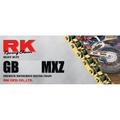 RK Racing Chain GB420MXZ-100 Gold 100-Links Heavy Duty Chain with Connecting Link