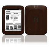 Skinomi Skin Dark Wood Cover+Screen Guard for Barnes & Noble Nook Simple Touch