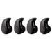 4 Units Professional Mini Invisible Wireless Bluetooth 10.0 Stereo In-Ear Model 1 Headset Earphone Earbud Earpiece - Pack of 4