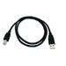 Kentek 3 Feet FT USB Cable Cord For HP DESKJET D1550 D1558 D1560 D1568 D1660 D2430 D2445 D2460 Printer Black