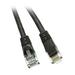 C&E Cat6 4-Foot Snagless/Molded Boot Ethernet Patch Cable 3-Pack Black (CNE37728)