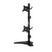 Amer Networks Dual Monitor Vertical Stand Mount Black