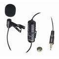 Canon VIXIA HF R62 Camcorder External Microphone Vidpro XM-L Wired Lavalier microphone - 20 Audio Cable - Transducer type: Electret Condenser