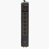 Monster Power Surge Protector 6-Outlet Power Strip Gold 600 AVU+