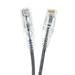 Micro Connectors E08-010-SLIM5 10 ft. Ultra Slim 28AWG Cat6 UTP RJ45 Patch Cables Gray - Pack of 5