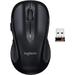 Logitech M510 Wireless Mouse & Unifying Receiver - Black (Used)