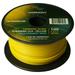 Harmony Car Primary 18 Gauge Power or Ground Wire 100 Feet Spool Yellow Cable