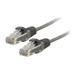 C2G 01092 Cat6 Cable - Snagless Unshielded Slim Ethernet Network Patch Cable Gray (6 Feet 1.82 Meters)