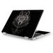 Skin Vinyl Sticker Cover Decal for Asus Chromebook 12.5 Laptop Notebook -Wolf dreamcatcher back white