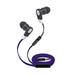 Super High Clarity 3.5mm Stereo Earbuds/ Headphone Compatible with iPod Touch (2019) iPod touch (6th 5th 4th 3rd 2nd generation) Nano (Purple) - w/ Mic & Volume Control + MND Stylus