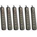 6 Pack Tripp Lite TLP74RB 7-Outlet Surge Protector