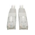 Tripp Lite 25ft Cat6 Gigabit Molded Patch Cable RJ45 M/M 550MHz 24AWG White