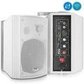 Pyle PDWR53BTWT 5.25 300 Watt Bluetooth Indoor Outdoor Speakers White (2 Pack)