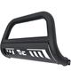 TAC Bull Bar Compatible with 2010-2018 Jeep Wrangler JK SUV 3 Black Front Bumper Grille Guard Brush Guard Off Road Accessories