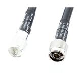 Times Microwave LMR-400 Coaxial Assemblies Jumpers and Antenna Cables N Male to Silver Teflon PL-259 Connectors (6 FT)