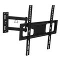 Mount-It! Full Motion TV Wall Mount Long 17 Extension Fits 26 to 55 TV s Capacity 77 lbs.