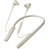 Sony WI1000XM2/S Premium Noise Cancelling Wireless Behind-Neck In Ear Headphones (Silver)