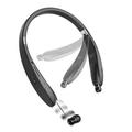 Sports Earphones Wireless Headphones for Samsung Galaxy Note 10/Plus - With Microphone Folding Retractable Neckband Headset Earbuds Hi-Fi Sound Y7N