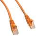 C&E 2 Pack Cat6a Ethernet Patch Cable Snagless/Molded Boot 500 MHz Orange 35 Feet CNE492877