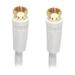 25FT F-F RG6 PATCH CABLE WHT PREMIUM RETAIL BLISTER PACK