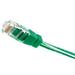 WattStopper LMRJ-50 Pre-Terminated CAT5e Patch Cable CMR Green/White 50-Feet